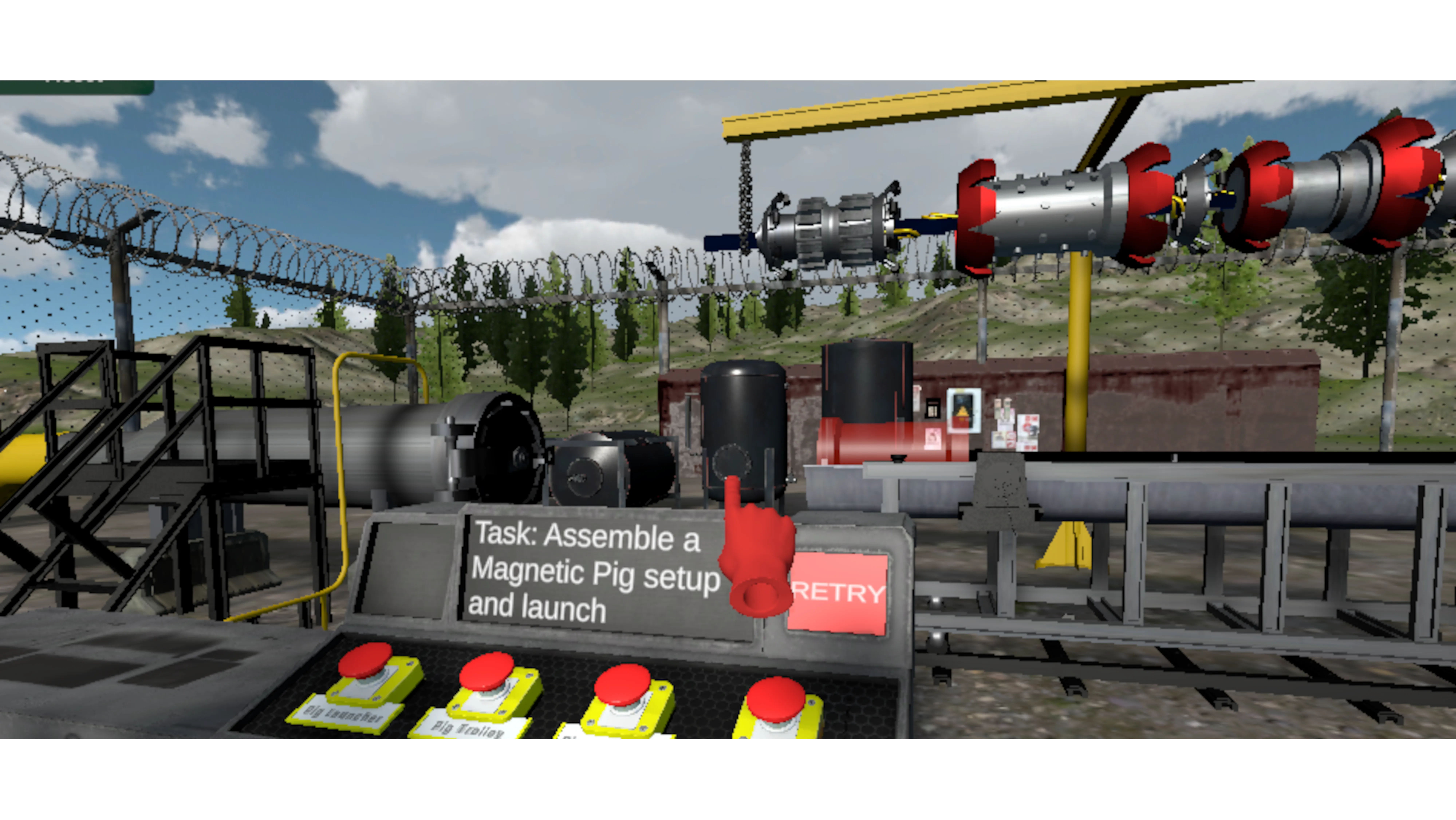 Custom Workforce Training 3 Pig Launching Thumbnail
